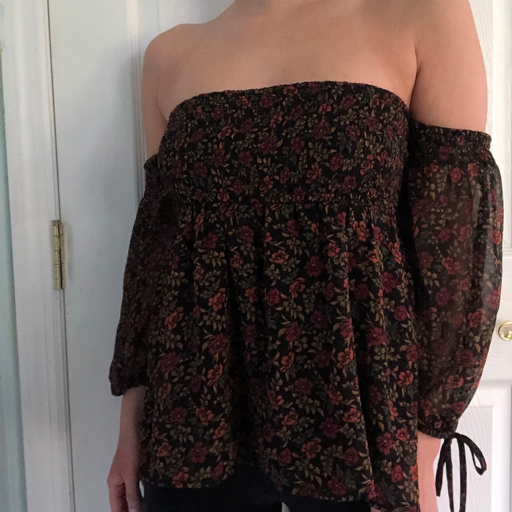 Women’s floral blouse